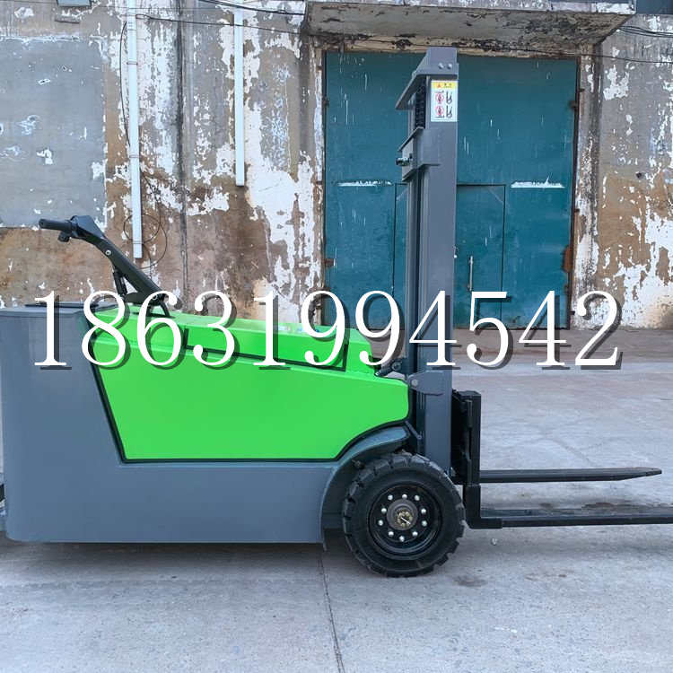 埔盐乡小型电动叉车1吨2吨步行站驾式电瓶堆高充电装卸车液压升降车铲车